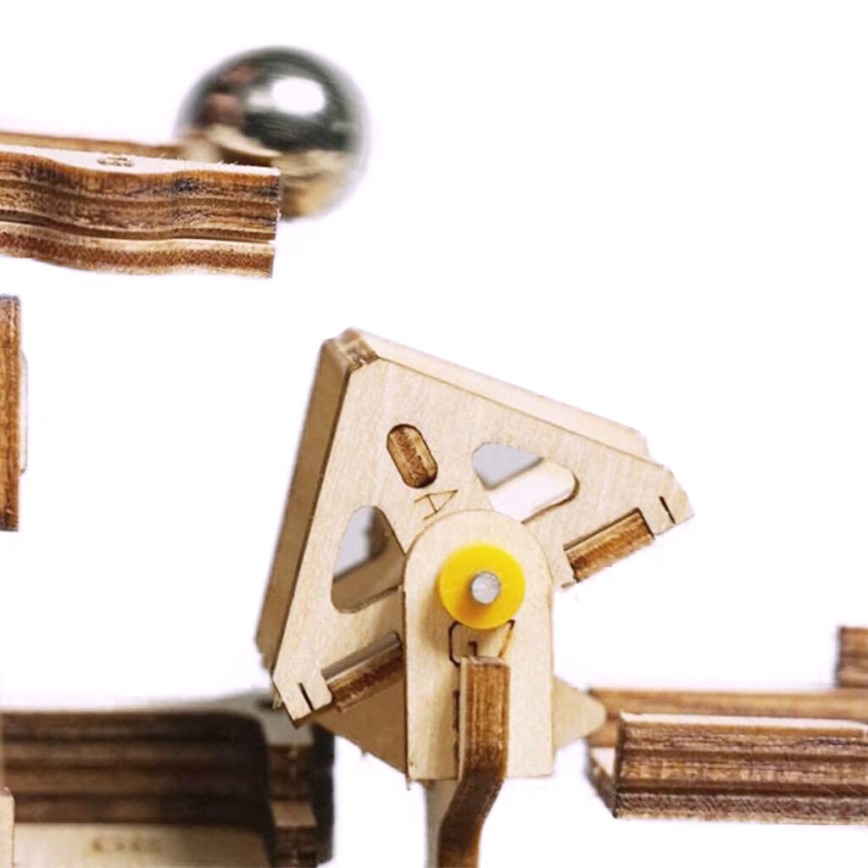 RoboTime - 3D puzzle com pista de berlindes Espiral