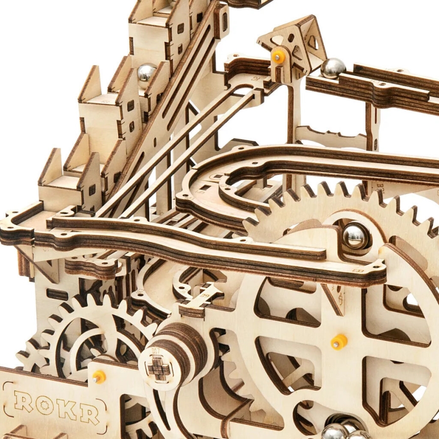 RoboTime - 3D puzzle com pista de berlindes Espiral