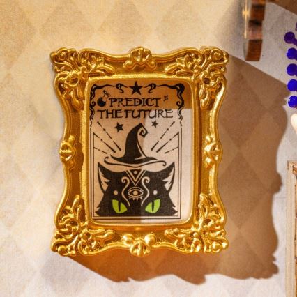 RoboTime - Casa miniatura Estudo de feiticeiro 2xAAA