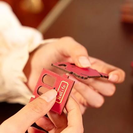 RoboTime - Puzzle 3D Travão para livros Comboio a vapor histórico