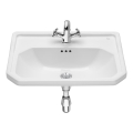 Roca A3270A5000 - Lavatório embutido CARMEN 60x45 cm cerâmica/branco