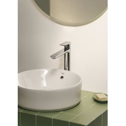 Roca A3270MJ000 - Lavatório de encostar GAP diâmetro 39 cm cerâmica/branco