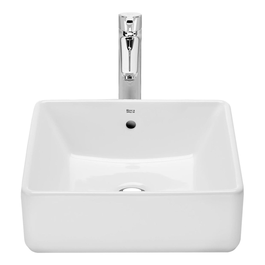Roca A3270ML000 - Lavatório de bancada GAP 39x37 cm cerâmica/branco