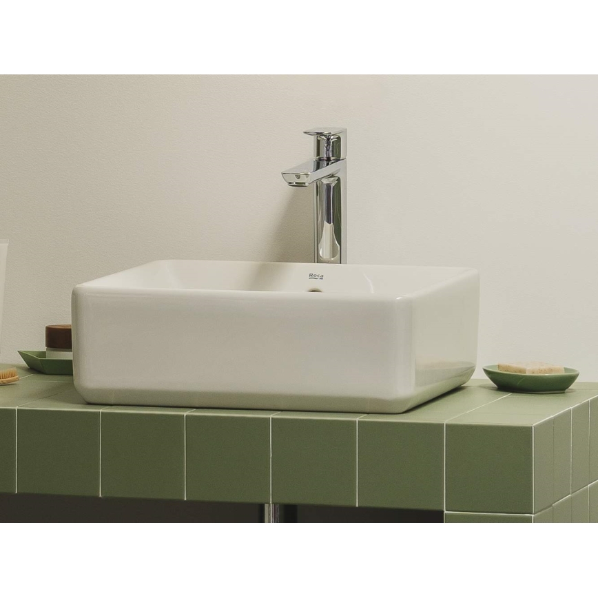 Roca A3270ML000 - Lavatório de bancada GAP 39x37 cm cerâmica/branco