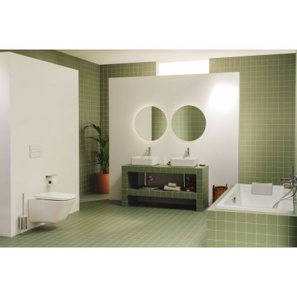 Roca A3270ML000 - Lavatório de bancada GAP 39x37 cm cerâmica/branco