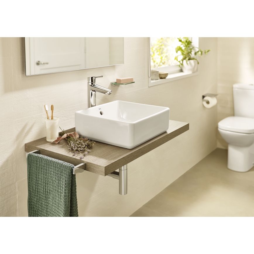 Roca A3270ML000 - Lavatório de bancada GAP 39x37 cm cerâmica/branco