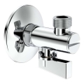 Roca A525168200 - Válvula angular AQUA cromo brilhante