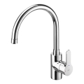 Roca A5A8409C00 - Torneira de cozinha L20 32,5 cm cromo brilhante