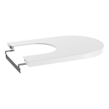 Roca A80652200B - Assento para bidé SoftClose INSPIRA supralit/branco