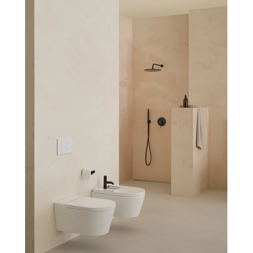 Roca A80652200B - Assento para bidé SoftClose INSPIRA supralit/branco