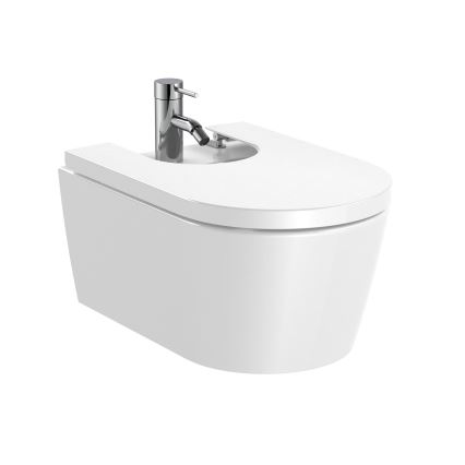 Roca A80652200B - Assento para bidé SoftClose INSPIRA supralit/branco