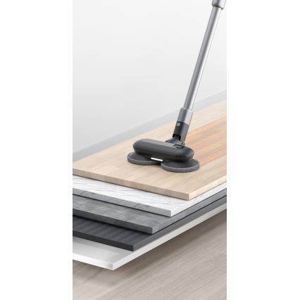 ROIDMI RI-X30VX - Aspirador de bastão 2em1 com LED ecrã e acessórios 435W/2500mAh cromado mate