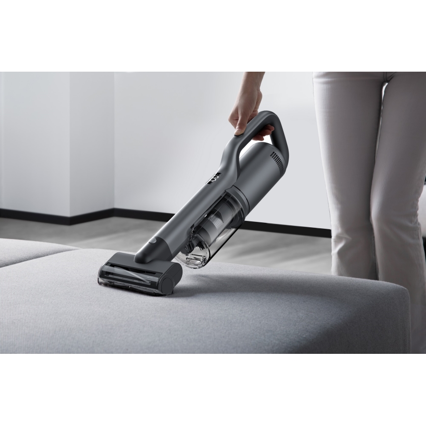 ROIDMI RI-X30VX - Aspirador de bastão 2em1 com LED ecrã e acessórios 435W/2500mAh cromado mate