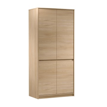 Roupeiro MIYABI 90x198x52 cm carvalho Cremona