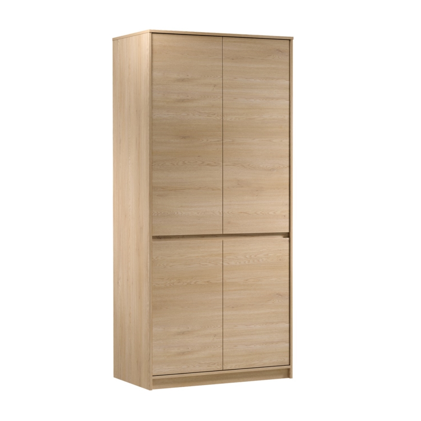 Roupeiro MIYABI 90x198x52 cm carvalho Cremona