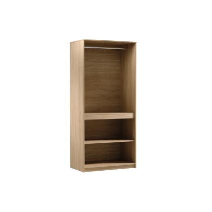 Roupeiro MIYABI 90x198x52 cm carvalho Cremona