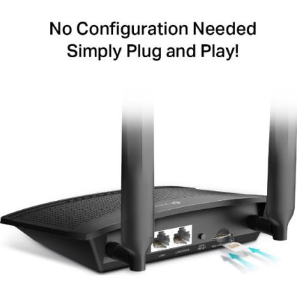 Router Wireless N 300 Mbps com 4G LTE