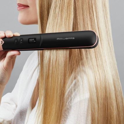 Rowenta - Alisador de cabelo com visor LCD EXPRESS SHINE 39W/230V