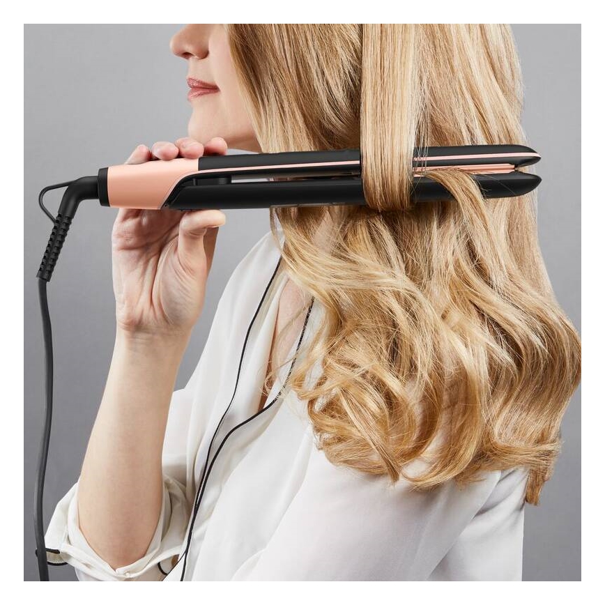 Rowenta - Alisador de cabelo com visor LCD EXPRESS SHINE 39W/230V