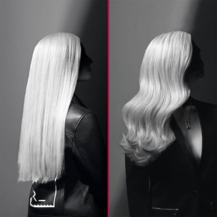 Rowenta - Alisador de cabelo KARL LAGERFELD OPTILISS preto