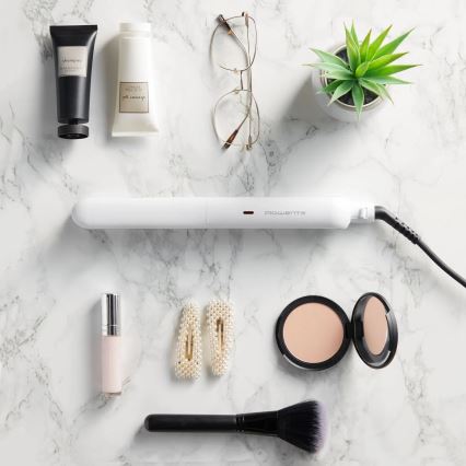 Rowenta - Alisador de cabelo OPTILISS branco