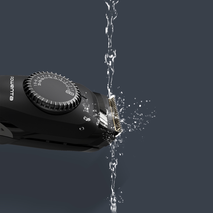 Rowenta - Aparador de Barba VIRTUO BEARD TRIMMER preto 1200 mAh