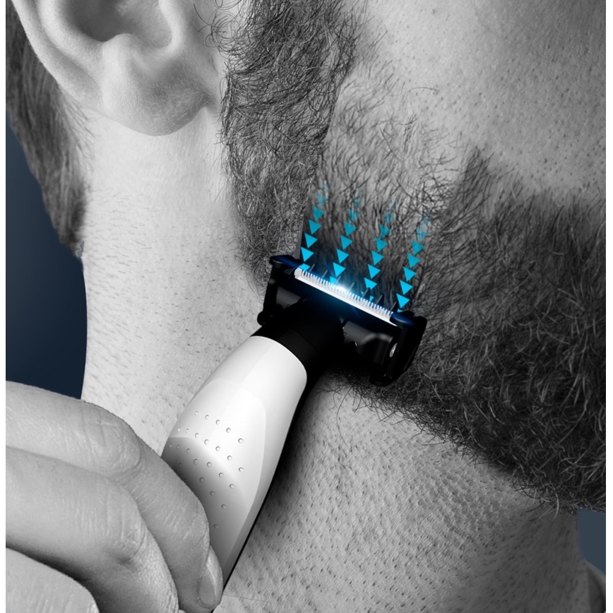 Rowenta - Aparador de cabelo FOREVER SHARP 3 em 1 preto 650 mAh