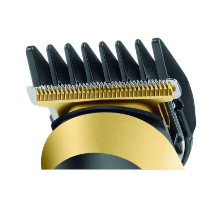Rowenta - Aparador TRIM & STYLE 750 mAh preto/dourado