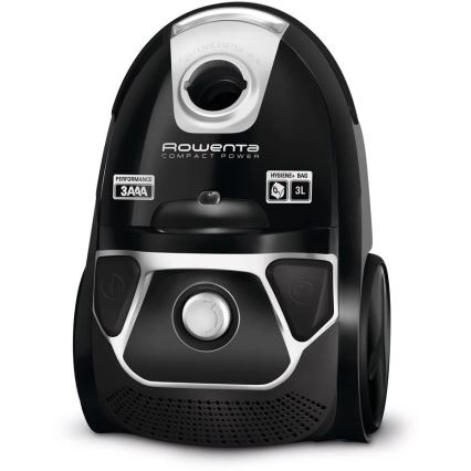 Rowenta - Aspirador com saco COMPACT POWER ANIMAL CARE 3l 750W/230V preto
