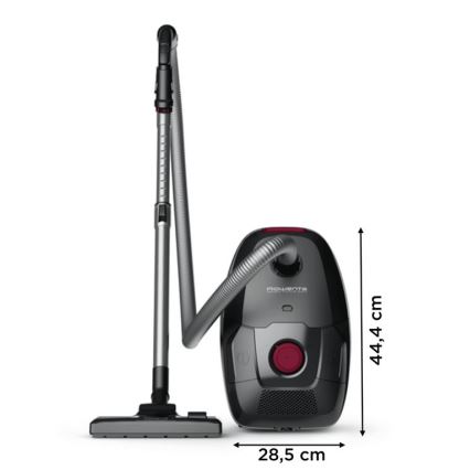Rowenta - Aspirador com saco GREEN FORCE MAX ECO TOTAL CLASSIC 900W/230V preto