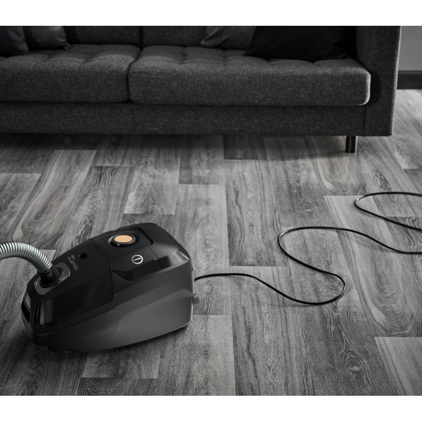 Rowenta - Aspirador com saco VERDE FORCE EFFITECH ECO TOTAL CLEAN 400W/230V preto