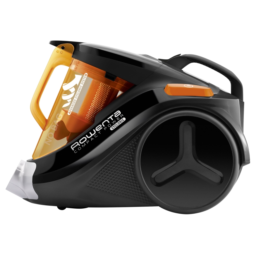 Rowenta - Aspirador sem saco COMPACT POWER 1,5l 750W/230V preto/laranja