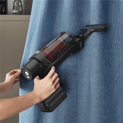 Rowenta - Aspirador vertical 2 em 1 X-PERT ANIMAL, 140 W / 18 V, 2000 mAh, vermelho