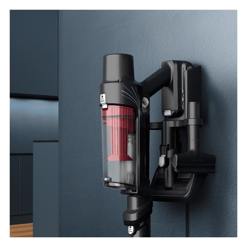 Rowenta - Aspirador vertical 2 em 1 X-PERT ANIMAL, 140 W / 18 V, 2000 mAh, vermelho