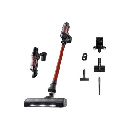 Rowenta - Aspirador vertical 2 em 1 X-PERT ANIMAL, 140 W / 18 V, 2000 mAh, vermelho