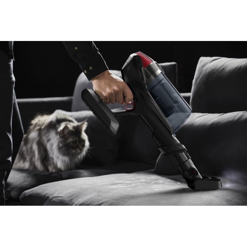 Rowenta - Aspirador vertical 2 em 1 X-FORCE FLEX ANIMAL CARE 320W/25,2V preto 2000 mAh