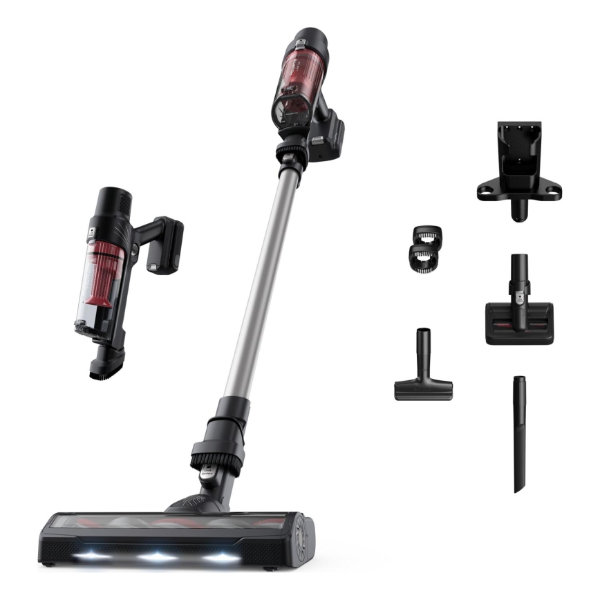 Rowenta - Aspirador vertical 2 em 1 X-PERT ANIMAL, 140 W/18 V, 2000 mAh, preto