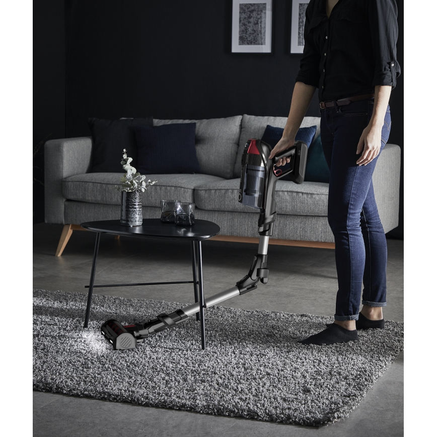 Rowenta - Aspirador vertical X-FORCE FLEX ANIMAL CARE 320W/25,2V preto 2000 mAh