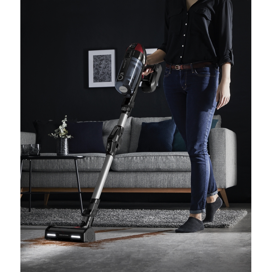 Rowenta - Aspirador vertical X-FORCE FLEX ANIMAL CARE 320W/25,2V preto 2000 mAh