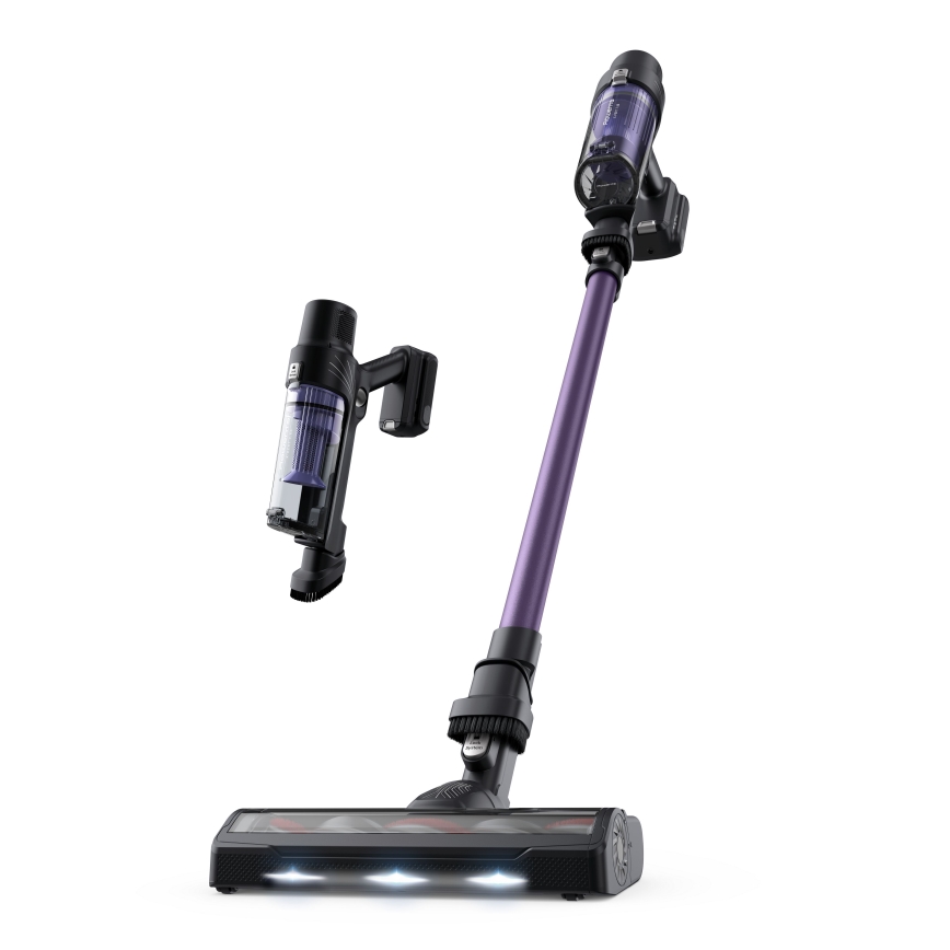 Rowenta - Aspirador vertical X-PERT 2em1 140W/18V 2500 mAh roxo