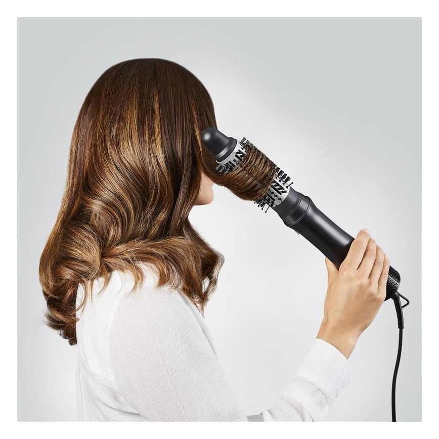 Rowenta - Escova modeladora de ar quente EXPRESS STYLE 900W/230V preta/prateada