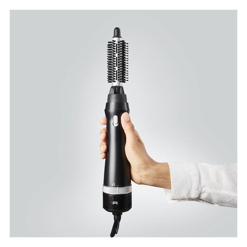 Rowenta - Escova modeladora de ar quente EXPRESS STYLE 900W/230V preta/prateada