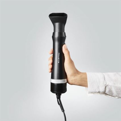 Rowenta - Escova modeladora de ar quente EXPRESS STYLE 900W/230V preta/prateada