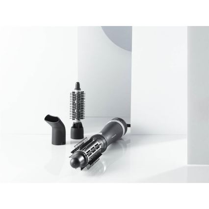 Rowenta - Escova modeladora de ar quente EXPRESS STYLE 900W/230V preta/prateada