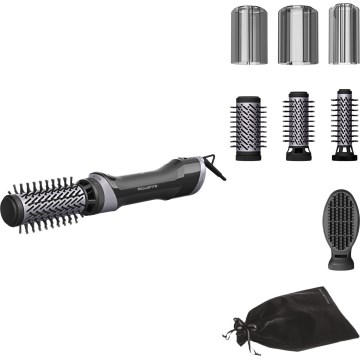 Rowenta - Escova térmica BRUSH ACTIV 1000W/230V preta