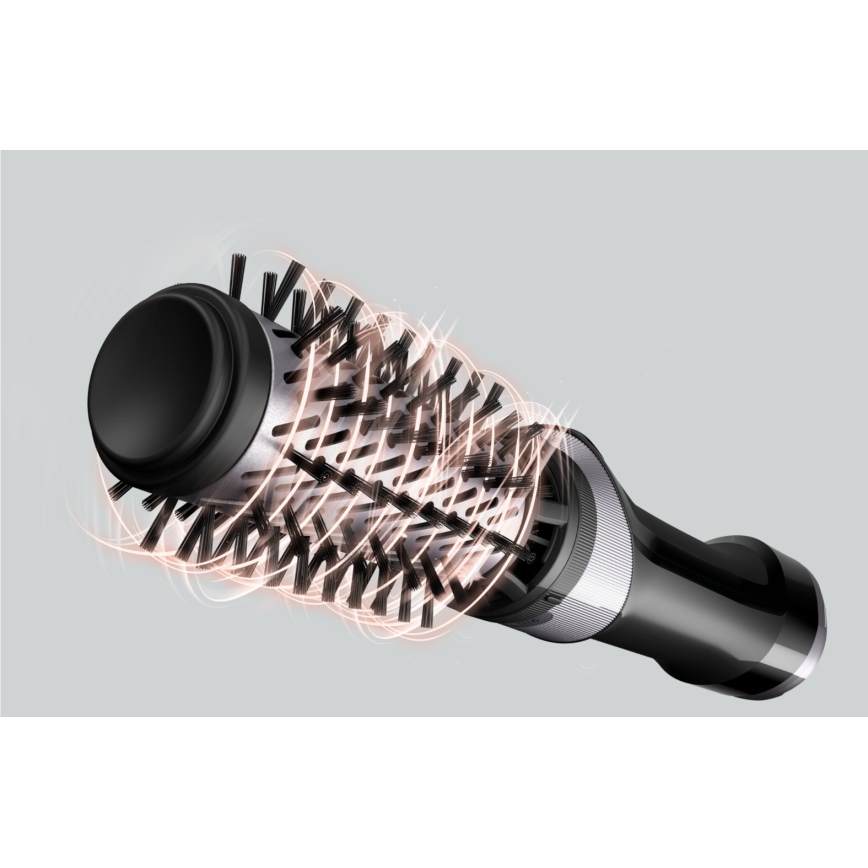 Rowenta - Escova térmica BRUSH ACTIV 1000W/230V preta