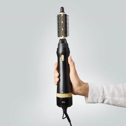 Rowenta - Escova térmica EXPRESS STYLE 800W/230V preta/dourada