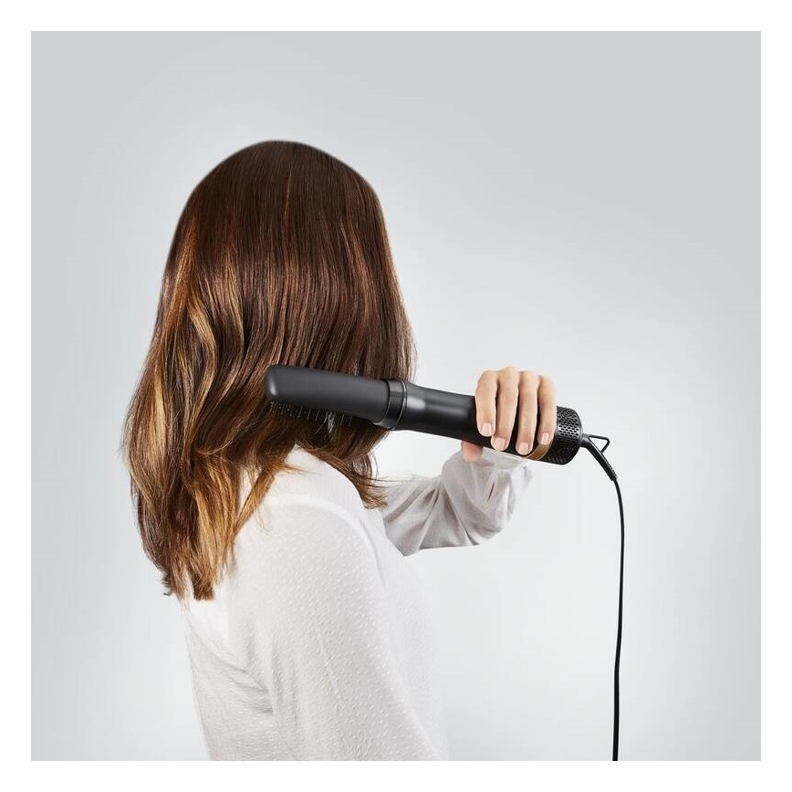 Rowenta - Escova térmica EXPRESS STYLE 800W/230V preta/dourada