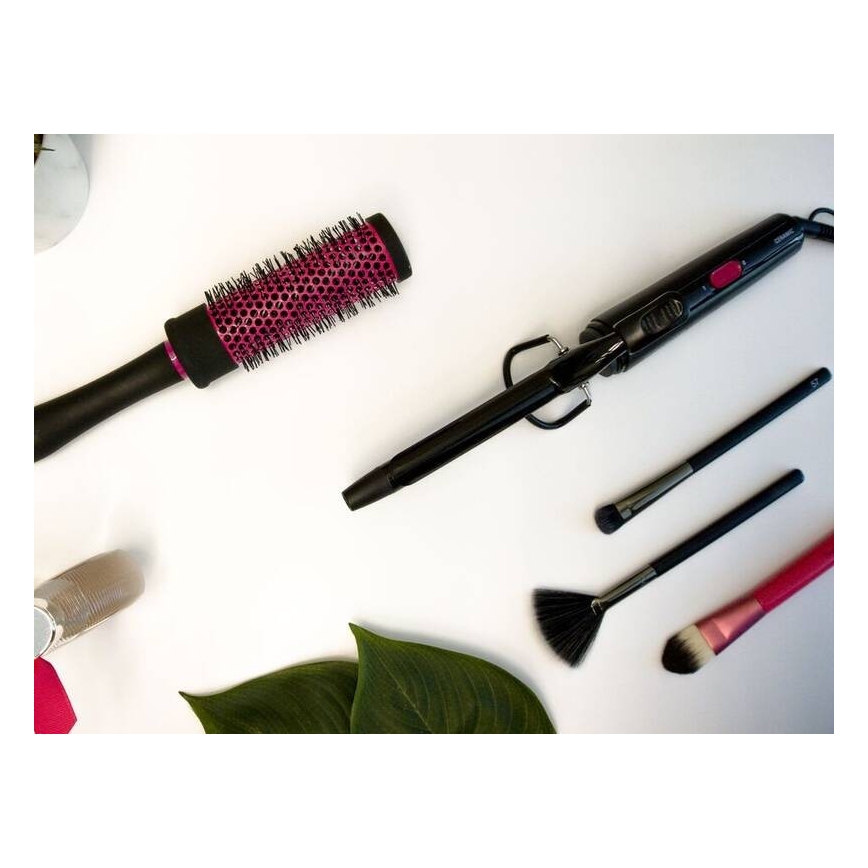 Rowenta - Ferro de frisar CURLING TONG BASIC 25W/230V preto