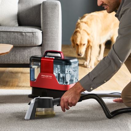 Rowenta - Lavadora extratora CLEAN IT HOT & COLD ANIMAL 1150W/230V